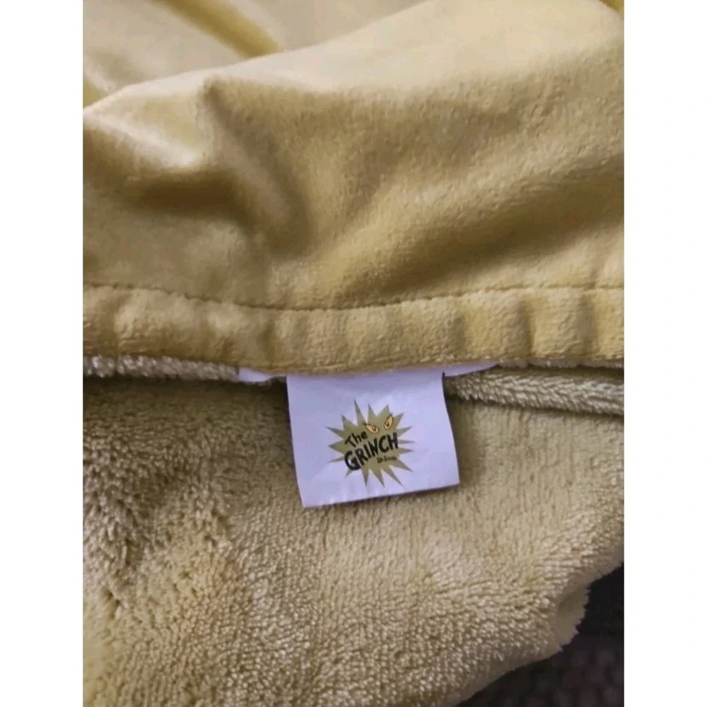 The Grinch Toddler Blanket